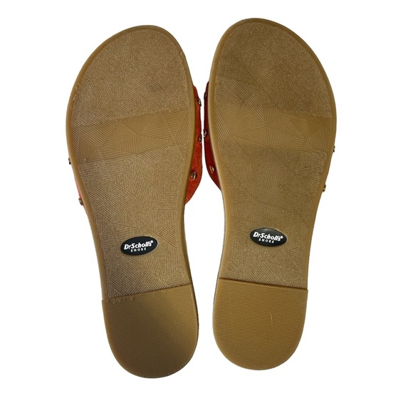 Dr. Scholl's Women's Originalist Slide Sandals in Coral red size 6 - Picture 8 of 9